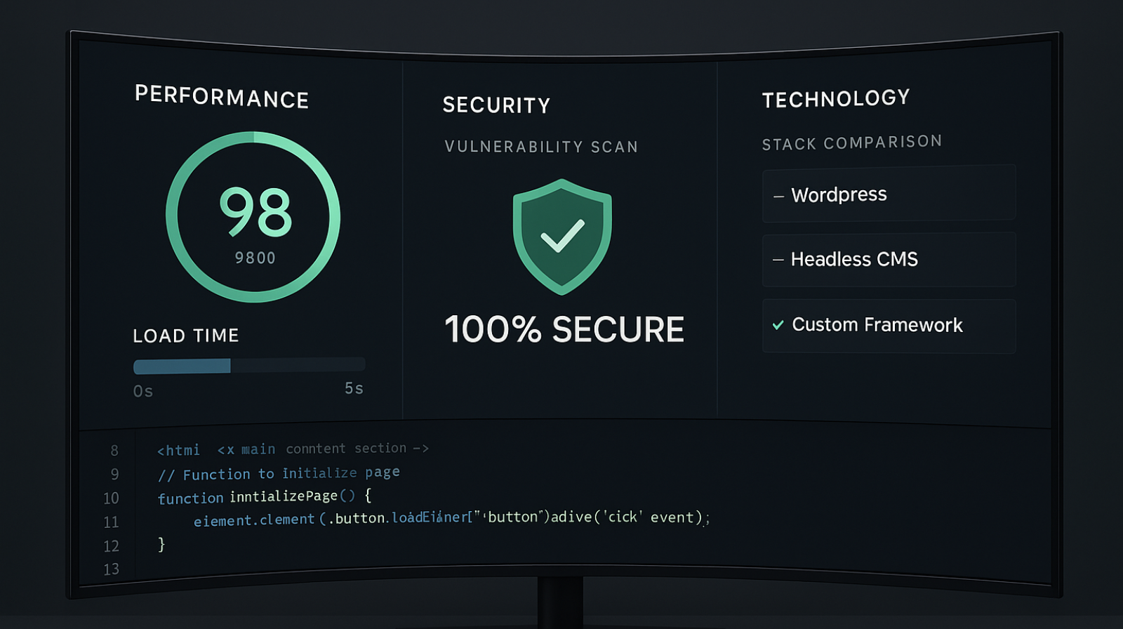 Robur Solutions Custom Web Development Technology Stack